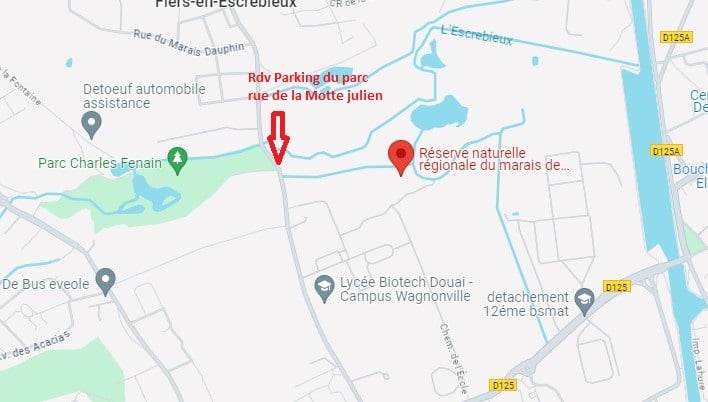 Googlemaps_Parc Fenain - Douai