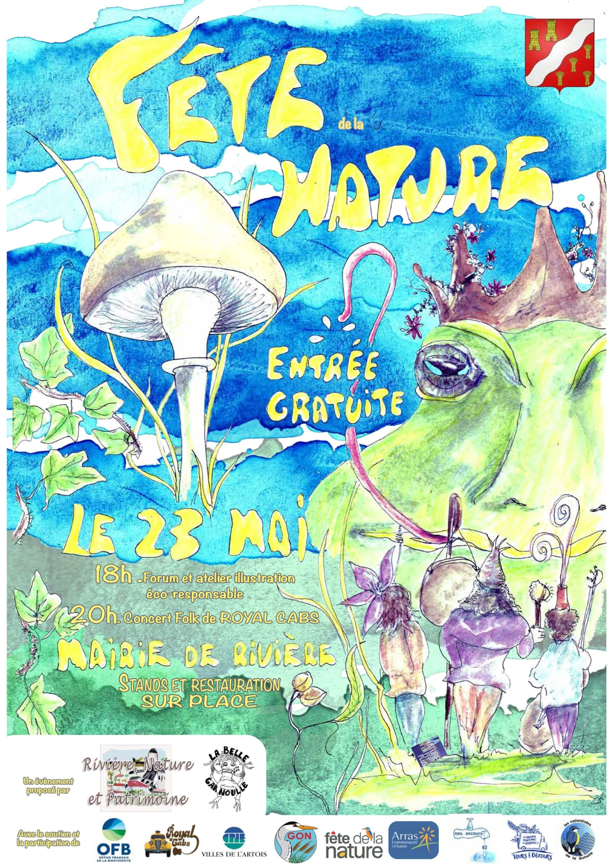 affiche servidao reduite 60% Affiche des 25 ans de Cuincy Environnement