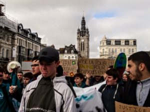 Manifestation Youth for climate Douai
