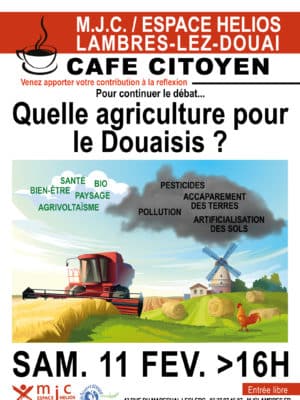 Café citoyen Quelle agriculture pour le Douaisis ?